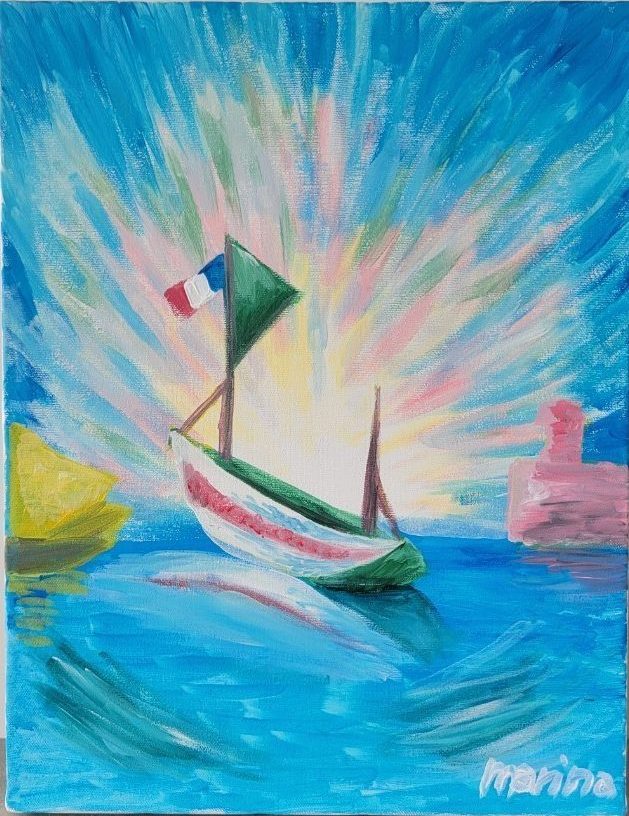 シニャック コンカルノー港 SIGNAC THE PORT AT CONCARNEAU – Artbar