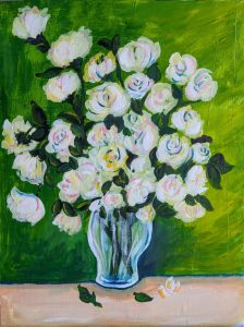 ゴッホ 白い薔薇 アルゴグラフ制作 美品